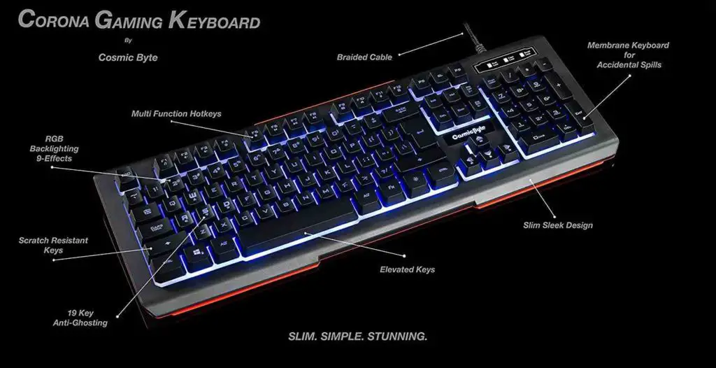 corona gaming keyboard