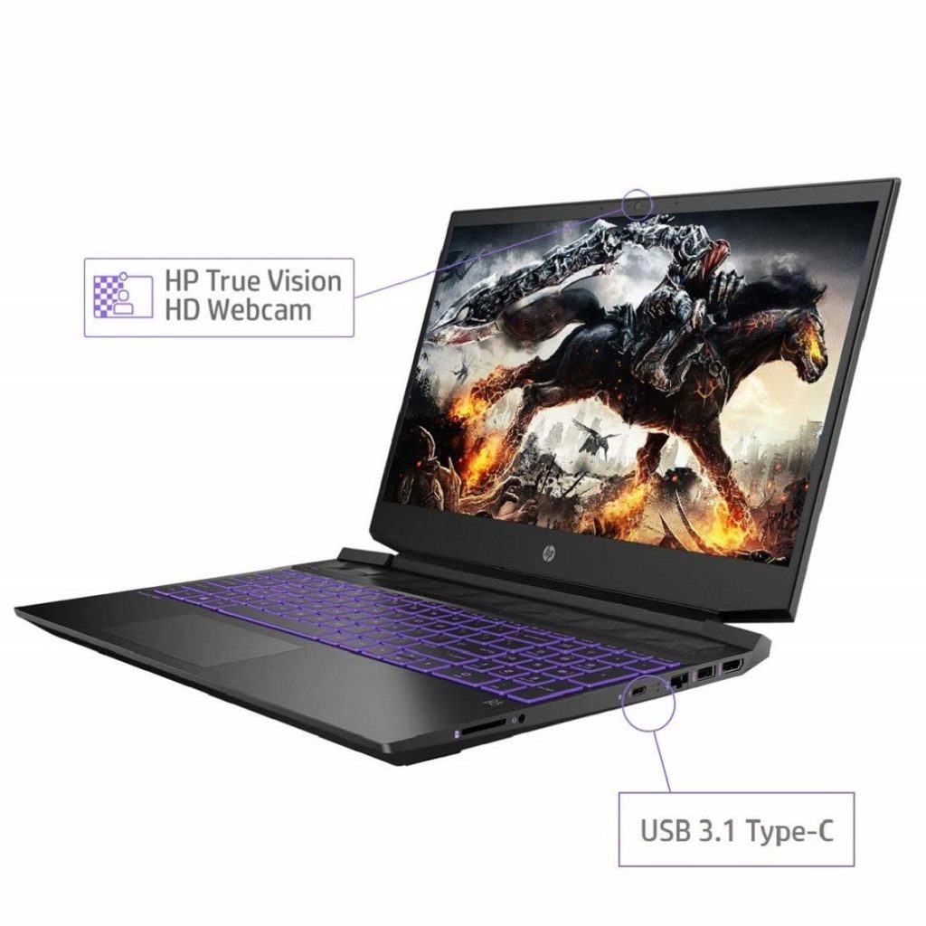 hp laptop for gaming