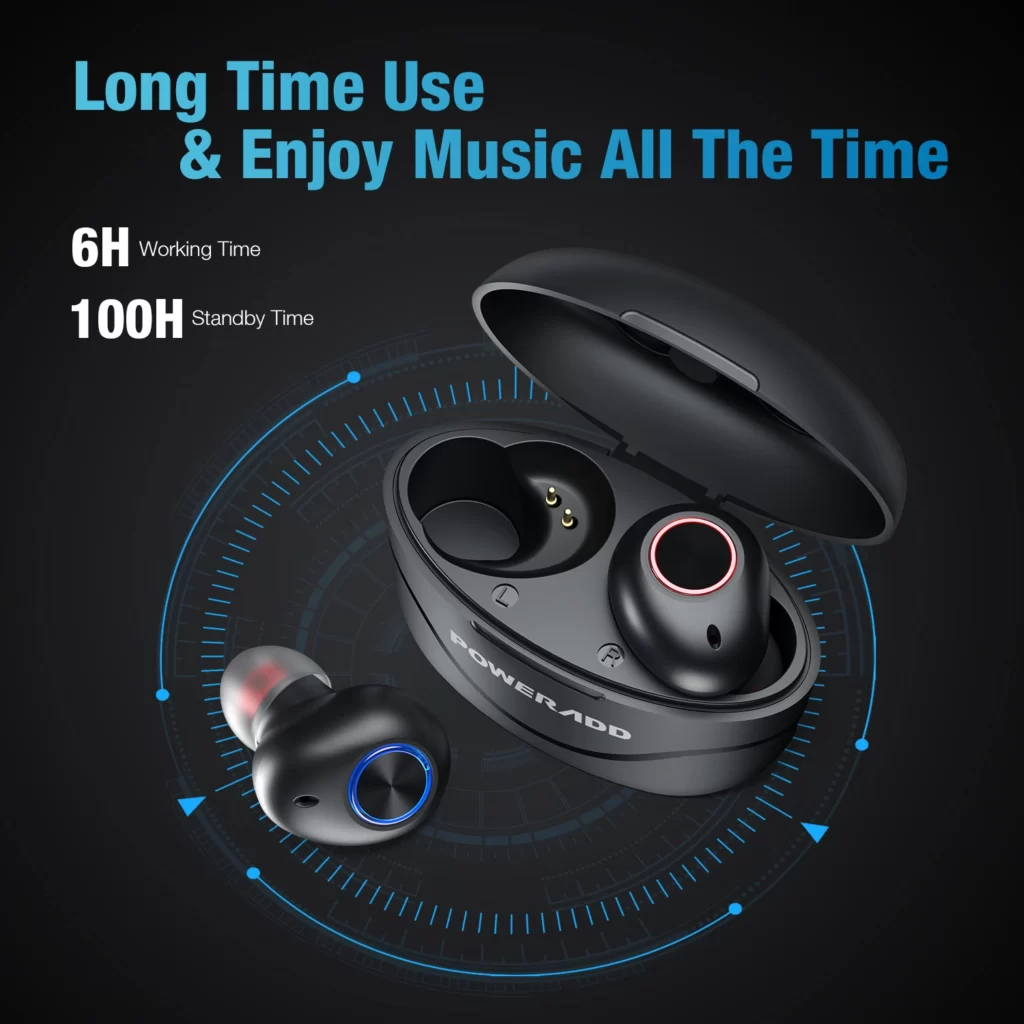 bluetooth earbuds s9 poweradd