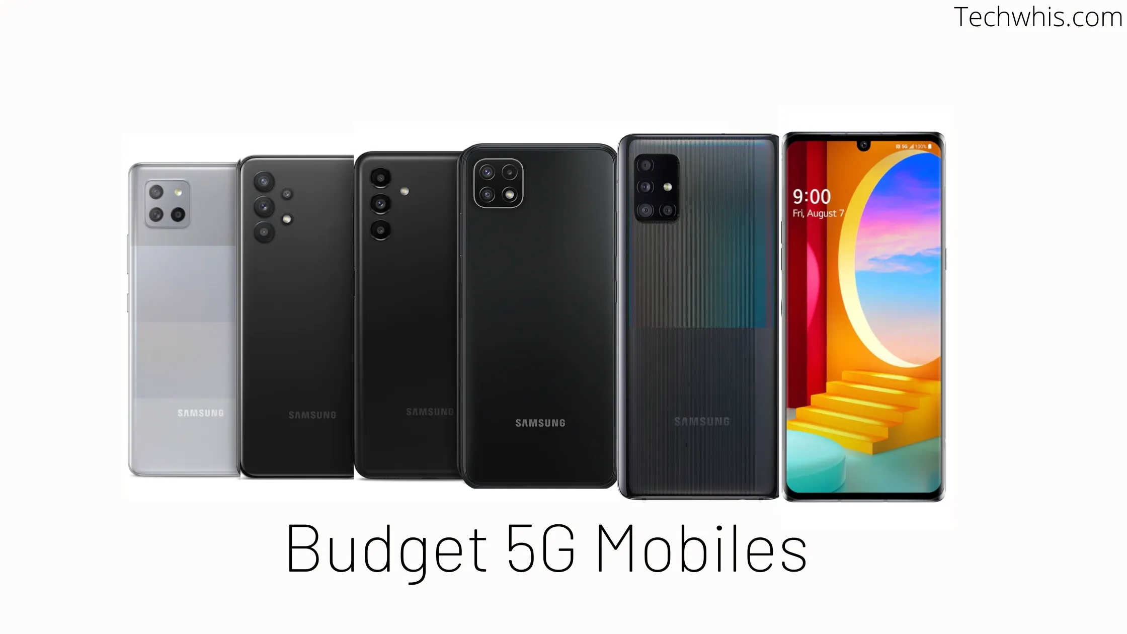 Top 5 best budget Samsung phone 5g