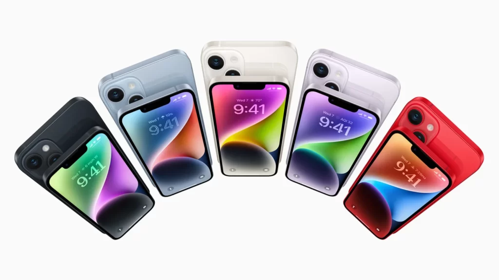 iPhone 14 all colors