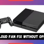 PS4 loud fan fix without opening