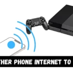 how to tether phone to ps4