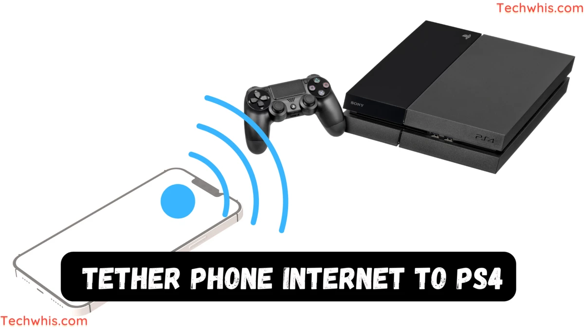 how to tether phone to ps4