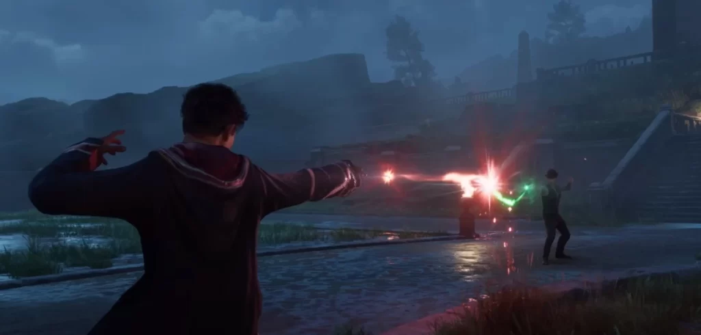 Hogwarts legacy spell fight