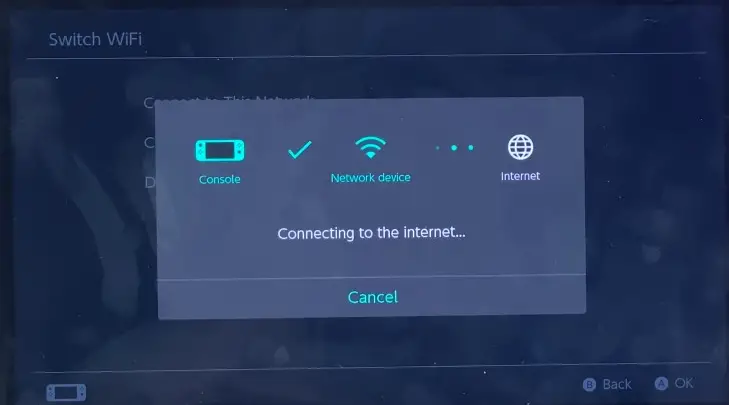 connecting to internet
