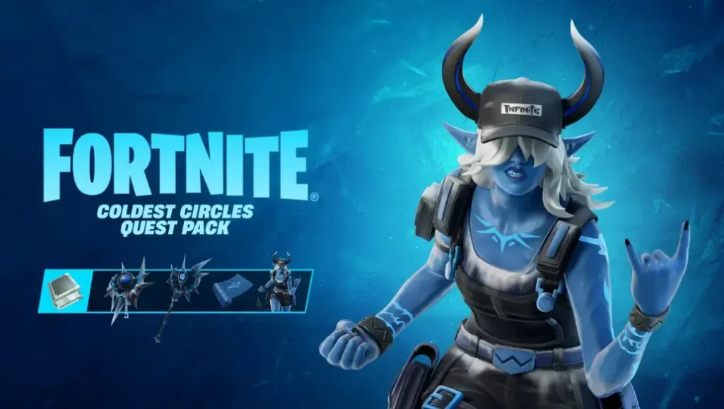 coldest circle skin- fortnite