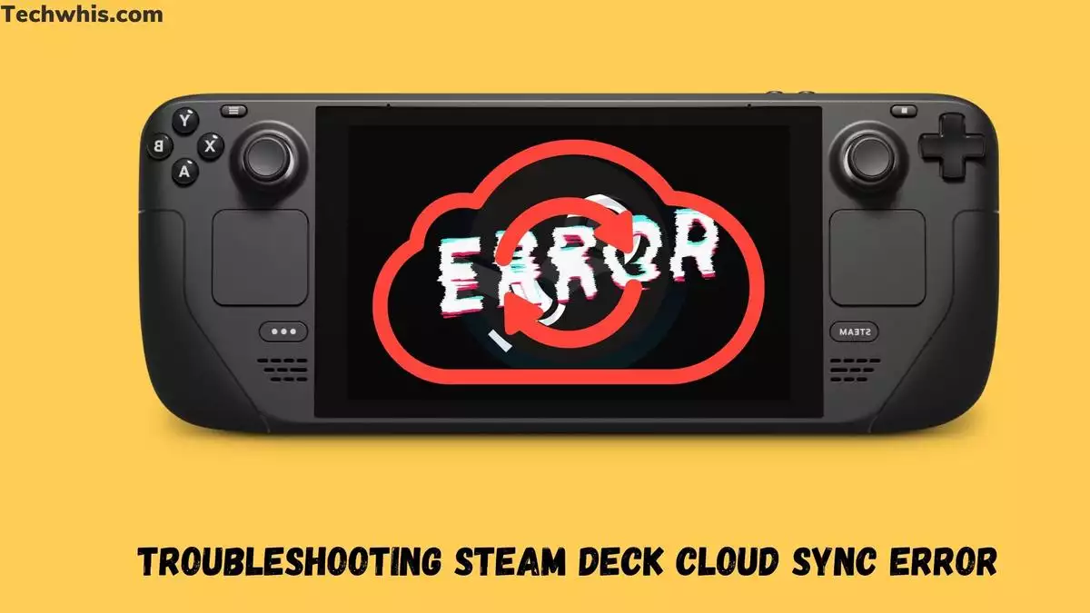 steam deck cloud sync error