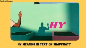 HY meaning in text on Snapchat? A Clear Explanation